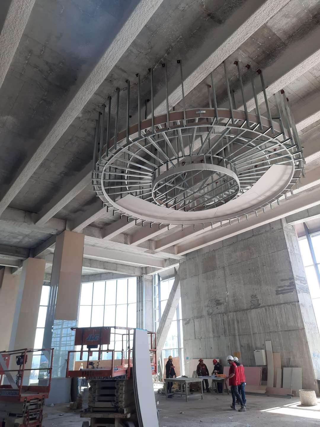 Custom Circular Ceiling Feature