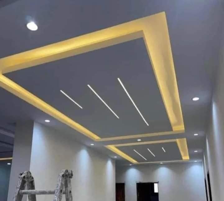 Tray Ceiling with LED Cove