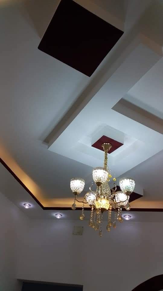 Coffered Gypsum Ceiling